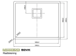 Lorreine Exclusive évier en acier inoxydable 50cm sous plan, à fleur de plan ou en surface 1150178274