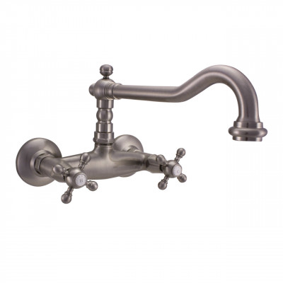PB Robinet de cuisine Nostalgic V2721 robinet mural en inox