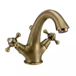 Huber Victorian Mélangeur de lavabo couleur Bronze VT00051027