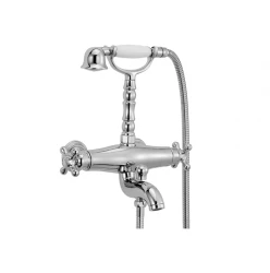 Huber Croisette Mélangeur thermostatique de bain Chromé CST3301021