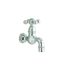 Cisal Arcana Ceramic Robinet d'eau froide murale en céramique Chrome AC00152021