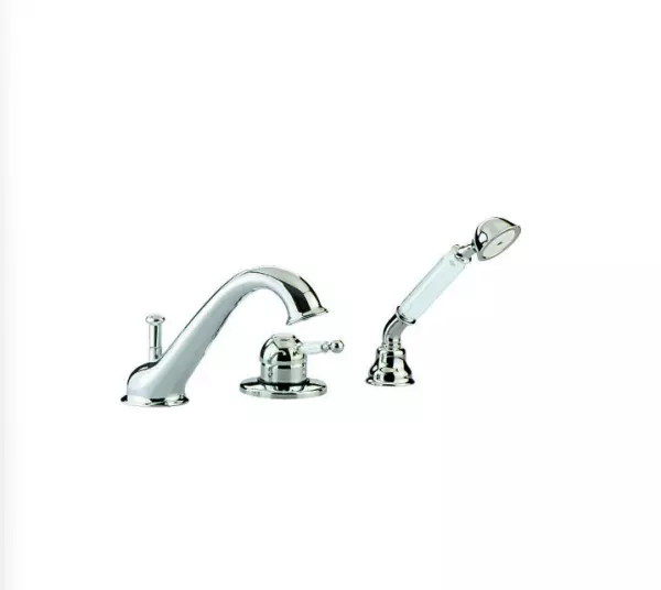 Cisal Arcana Empress Mélangeur bain 3 trous avec douchette Chrome EM00126021