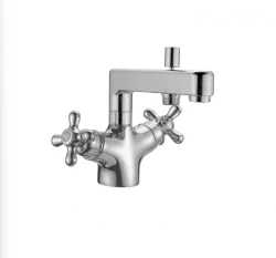 Huber Croisette Mélangeur thermostatique de bain Chromé CST6201021