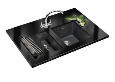 Franke Sirius 2 S2D 110.34 évier en plastique noir 34x41cm sous-meuble 125.0252.227