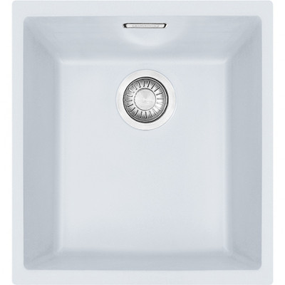 Franke Sirius 2 S2D 110.34 évier en plastique blanc 34x41cm sous-meuble 125.0252.229