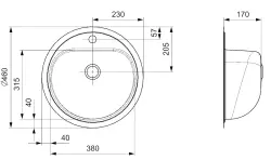 Reginox Atlantis évier en acier inoxydable sous plan, à fleur de plan ou en surface B3038LLU02NDS