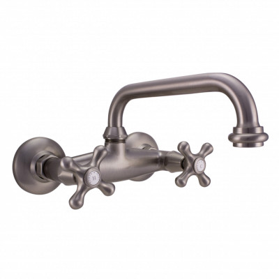 PB Robinet de cuisine Nostalgic V2723 robinet mural en inox