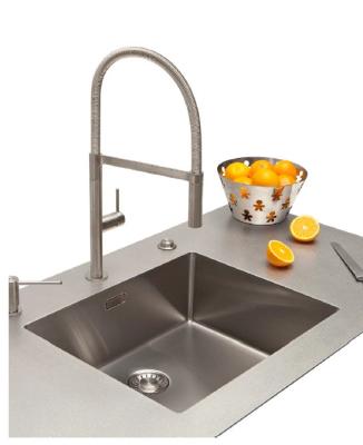 Franke Bolero Plus R12 BXX 210-40 évier en inox à fleur de plan 40x40cm 127.0576.359