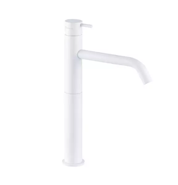 Waterevolution Flow mitigeur de lavabo blanc mat T115BR