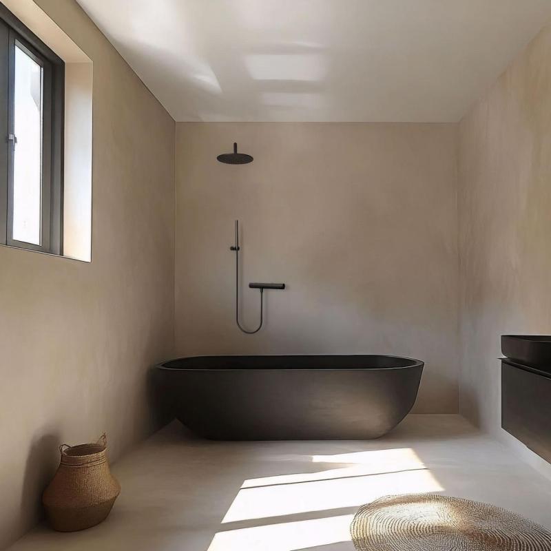 Waterevolution Flow mitigeur thermostatique de douche avec accessoires noir T140TPR