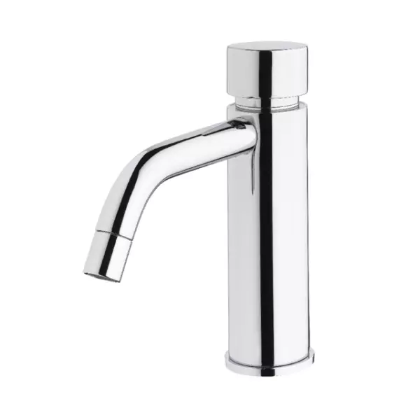 Watererevolution Flow Robinet de lavabo eau froide à fermeture automatique chromé T110TP01