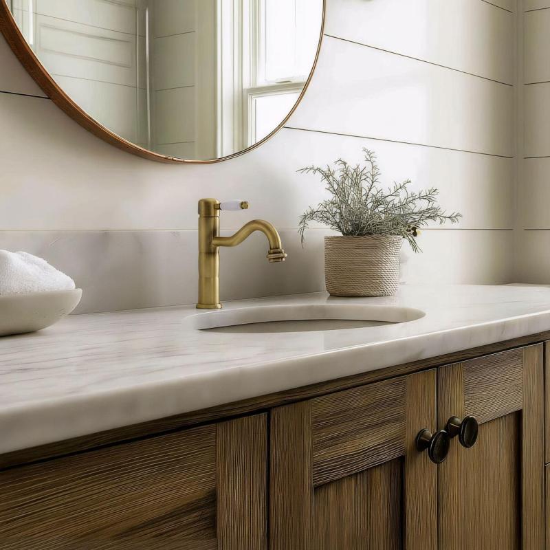 PB Classic robinet de lavabo pilar couleur bronze 1208592572