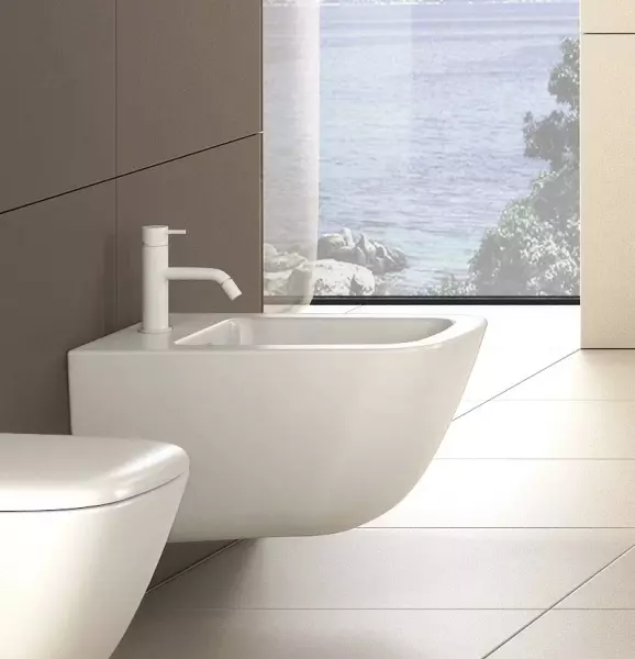 Waterevolution Flow Mitigeur de bidet Blanc mat T120BR