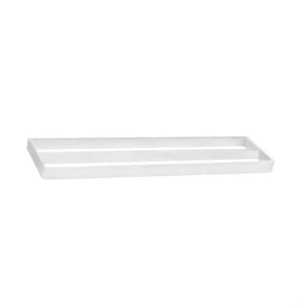 Waterevolution Deep Porte-serviettes double profond 60 cm Blanc mat A212DBR