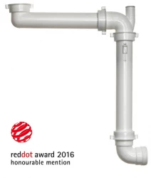 Siphon peu encombrant red dot pour évier de cuisine 1208816602