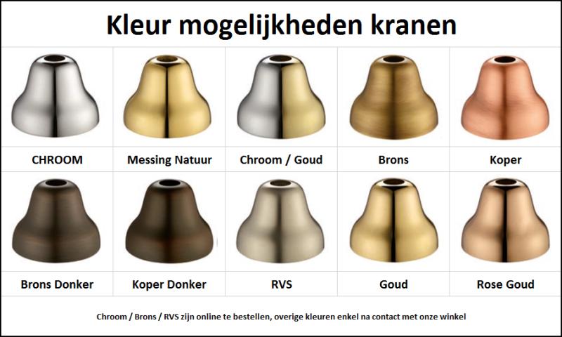 Robinet mural encastré classique PB avec poignées blanches, bec de 25 cm en bronze 1208854392.