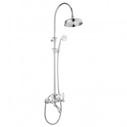 PB Classic Set Bain/ Douche Apparent avec effet de pluie Chromé 1208854812