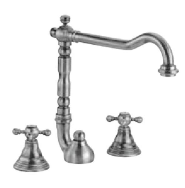 PB classic 3 trous Robinet de lavabo bec fort 18,5 cm Chromé 1208854922