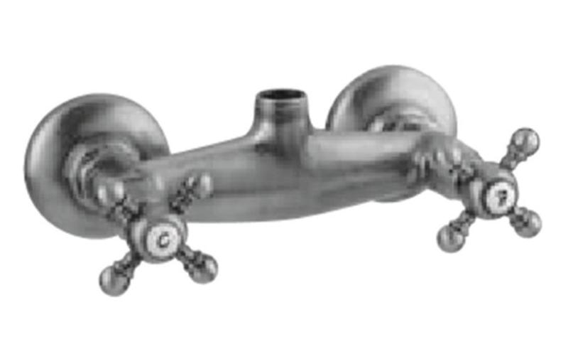 PB mitigeur de douche classique apparent avec boutons à molette Chrome raccordement supérieur 1208855302