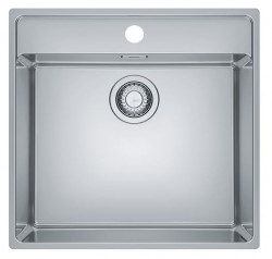 Franke Maris MRX 210.50 évier avec surface pour trou de robinet à fleur de plan 53x51cm 1270527794