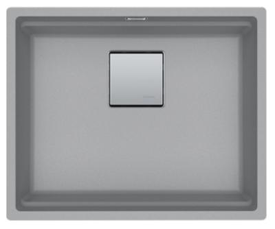 Franke Cube KNG 110.52 évier 52x42 gris granit sous plan 125.0512.507