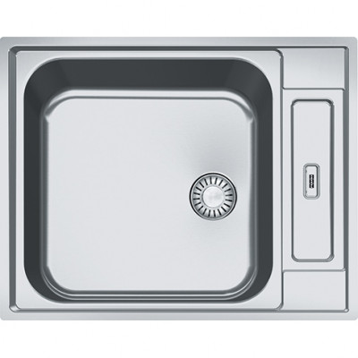 Franke Argos AGX 210 évier en inox à encastrer à fleur 625x510 réversible 127.0380.400