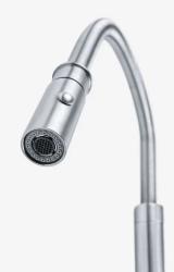 Franke Pescara Semi Pro L robinet de cuisine bec flexible aspect acier inoxydable 115.0472.960