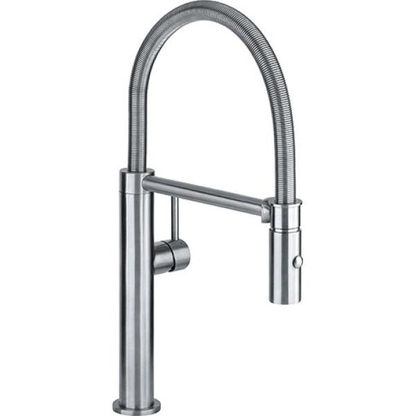 Franke Pescara Semi Pro L robinet de cuisine bec flexible aspect acier inoxydable 115.0472.960