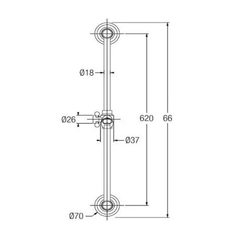 PB Classic Set coulissant avec douchette et flexible de douche Bronze 1208899072