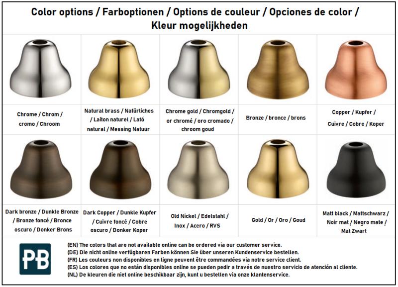 PB Classic Set coulissant avec douchette et flexible de douche Acier inoxydable 1208899112