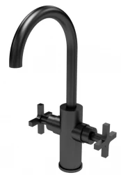 Waterevolution Cruz Robinet de lavabo Noir mat 1208916872 TMIC2MUPR