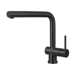 CARESSI Black Line mitigeur de cuisine à levier unique en acier inoxydable noir CA108BK ECO 1208920647