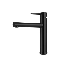 CARESSI Black Line mitigeur de cuisine à levier unique en acier inoxydable noir CA116BK ECO 1208920651