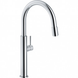 Franke Robinet de cuisine Pescara bec fixe haut et bas chrome 115.0523.286