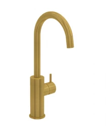 Waterevolution Flow Robinet lavabo modèle haut laiton brossé T1121FLE