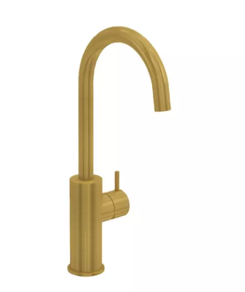 Waterevolution Flow Robinet lavabo modèle haut laiton brossé T1121FLE