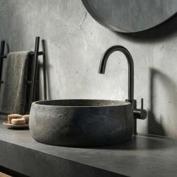 Waterevolution Flow mitigeur lavabo haut modèle PVD gun métal T1121FGME