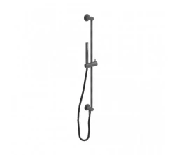 Waterevolution Flow Set de barre coulissante avec douchette 800mm Gun Metal T1661GME