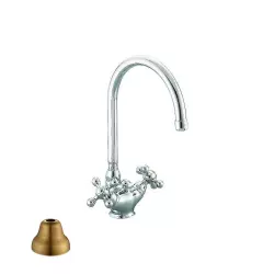 Cisal Arcana Ceramic Mélangeur de lavabo Bronze AC00052027