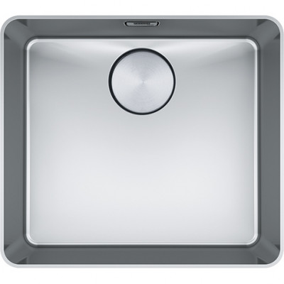 Franke Mythos MYX 210.45 évier en inox 45x40cm pour montage à fleur de plan de travail 127.0626.414