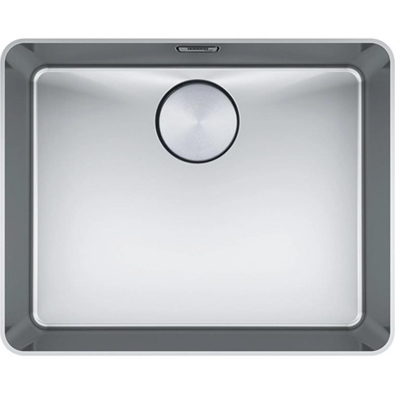 Franke Mythos MYX 210.50 évier en inox 50x40cm pour montage à fleur de plan de travail 127.0626.415