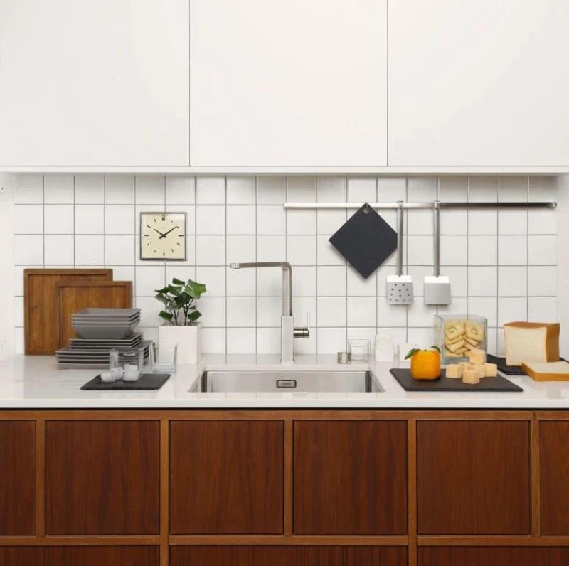 Franke Mythos robinet de cuisine avec bec pivotant inox 115.0547.852