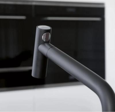 Franke Icon Robinet de cuisine noir mat avec bec extractible 115.0625.190