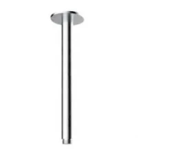 SB Round 316 Bras de douche au plafond rond 20cm tout inox 1208954188