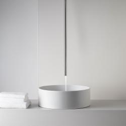 Waterevolution Flow robinet de plafond pour lavabo inox T1678IE