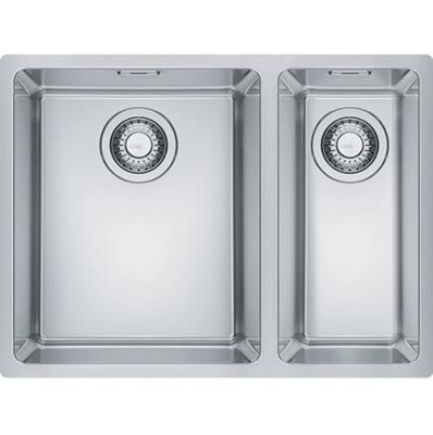Franke Maris MRX 260 BL 1.5 évier un bac et demi en inox sous plan ou en surface grande cuve gauche 1270642365