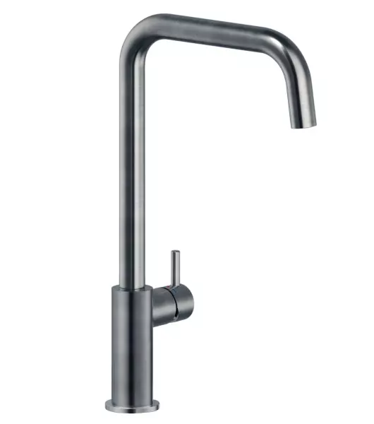 Reginox Leon robinet de cuisine PVD Gun Metal avec bec pivotant R35252 1208954308