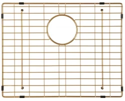 Lorreine grille de fond d'évier PVD or 50x40cm 1208955091