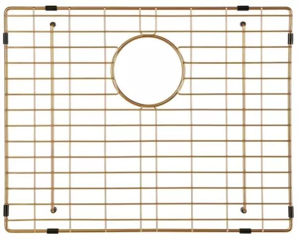 Lorreine grille de fond d'évier PVD or 50x40cm 1208955091