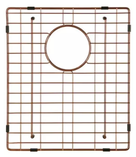 Lorreine grille de fond d'évier PVD cuivre 34x40cm 1208955092